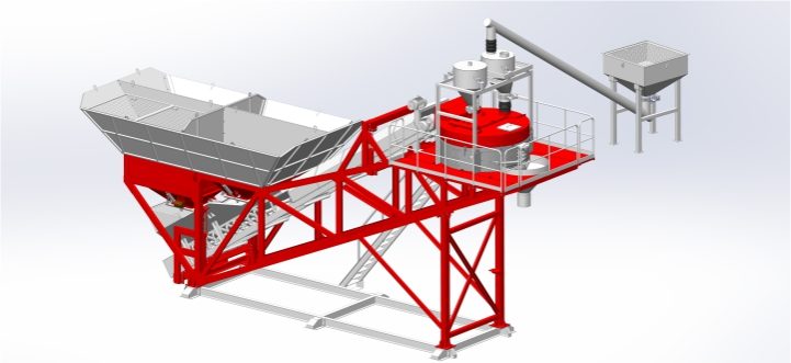 Compact Concrete Batching Plant (3)